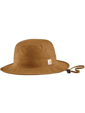 Carhartt Rain Defender Lightweight Bucket Hat Brown S/M